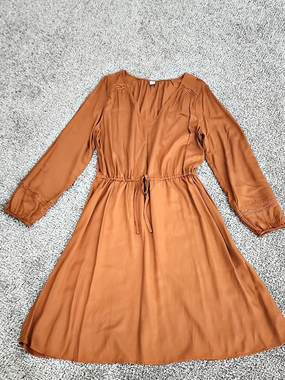 Old Navy Long sleeves Midi Dress, size L Tall